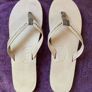 Rhinestone Rainbow Sandals